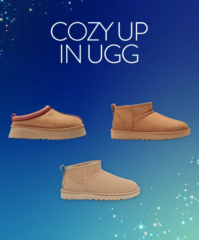 UGG slippers and boots.