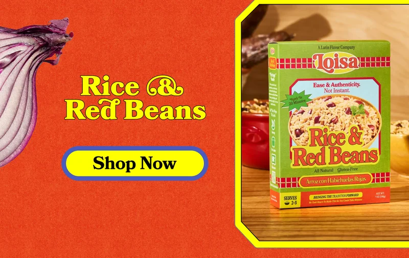 Rice & Red Beans. Shop Now