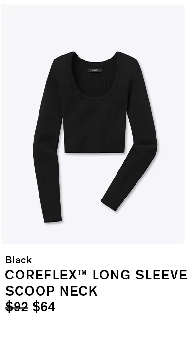 Coreflex™ Long Sleeve Scoop Neck