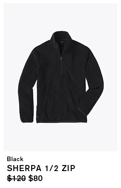 Polartec® Sherpa ½ Zip