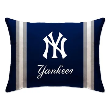 Pegasus Sports MLB Standard Logo Stripe Bed Pillow
