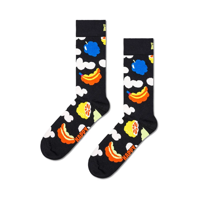 Cloudy Fruit Sock
