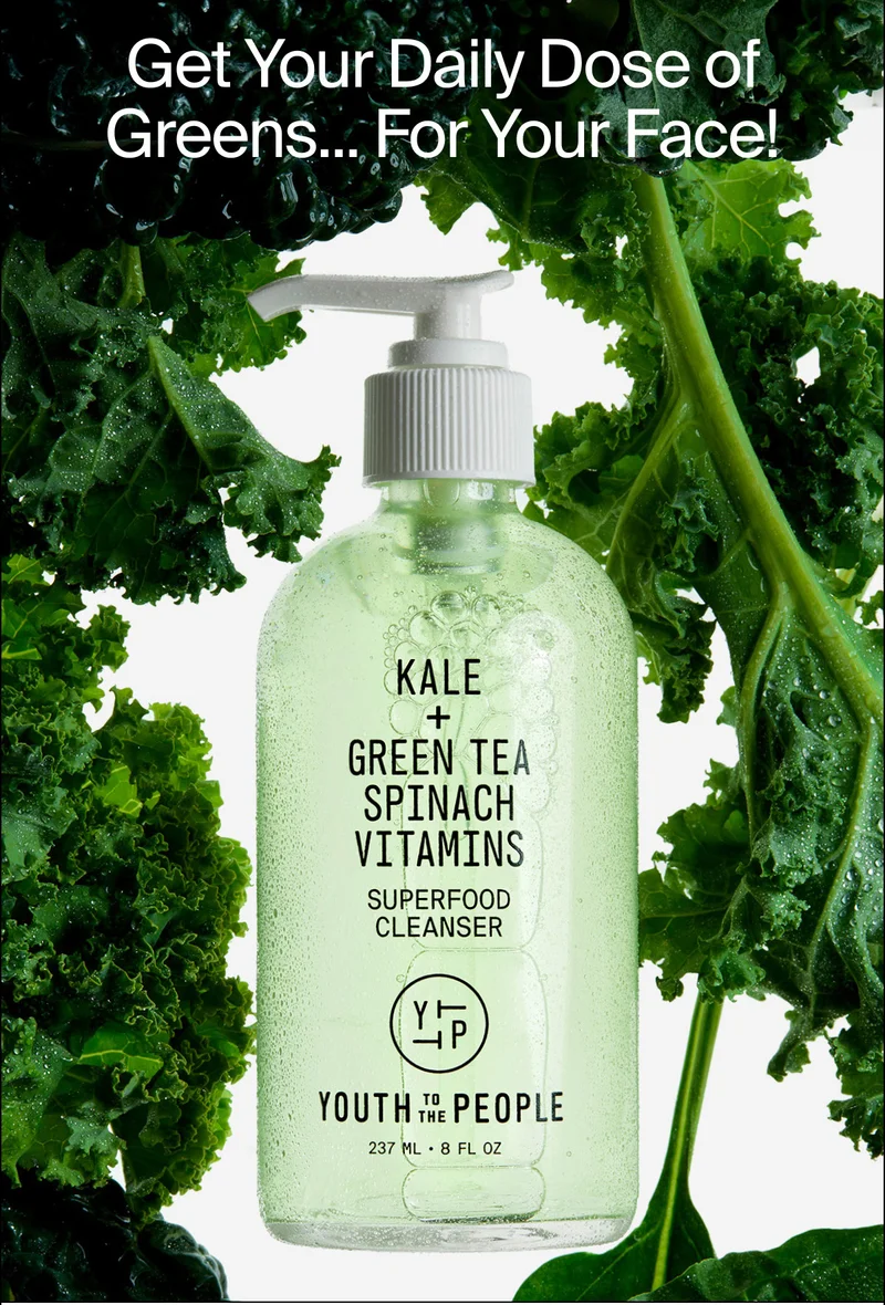 Get Your Daily Dose of Greens... For Your Face!