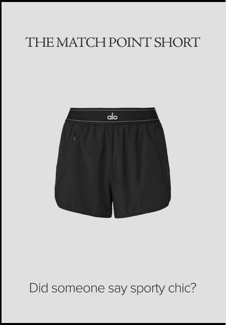 THE MATCH POINT SHORT