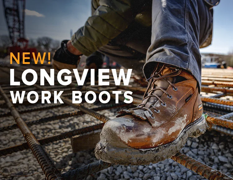NEW! LONGVIEW WORK BOOTS