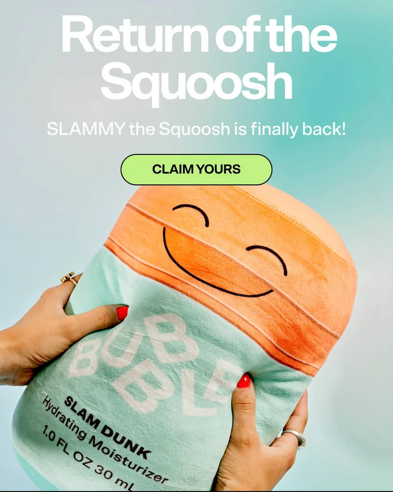 Return of the Squoosh. SLAMMY the Squoosh is finally back!
