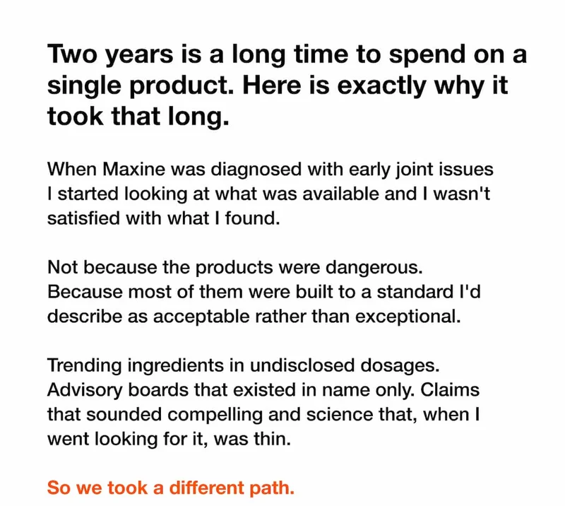 Two years is a long time to spend on a single product. Here is exactly why it took that long.