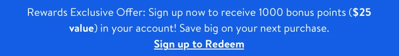 Sign Up to Redeem