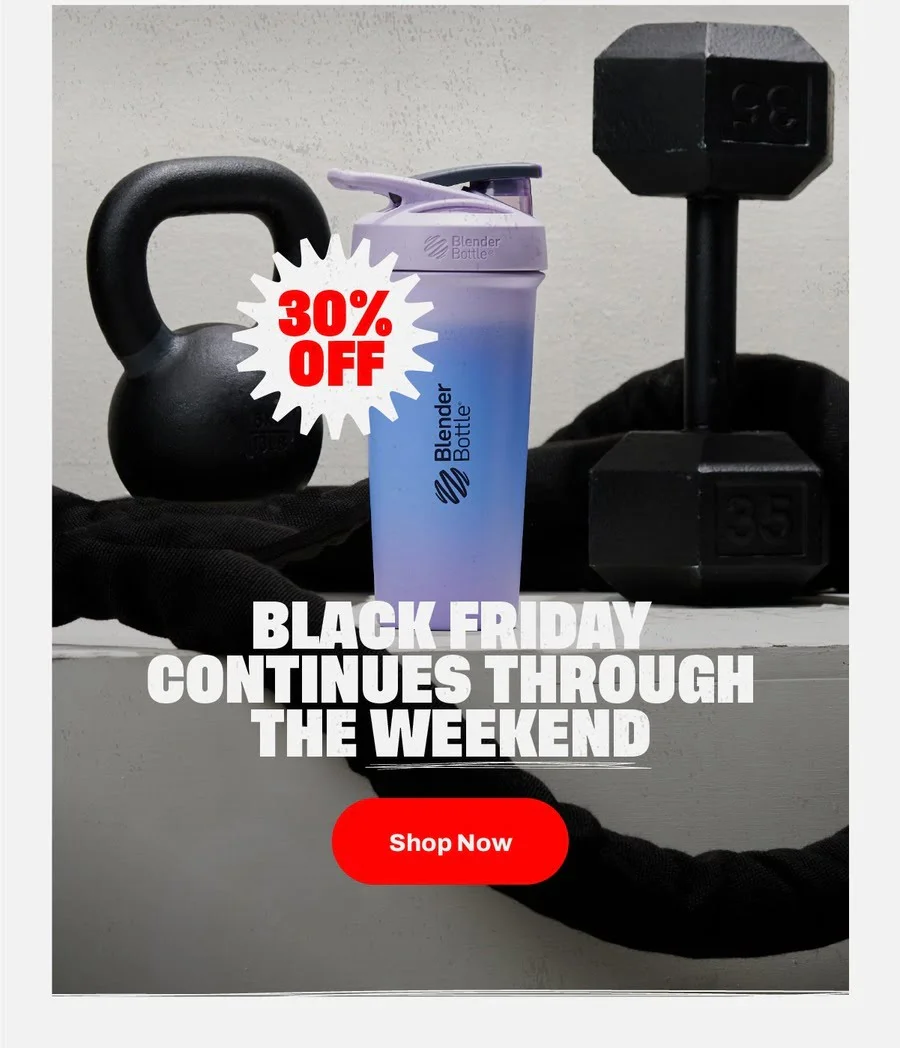 Shop the BelnderBottle Black Friday Sale