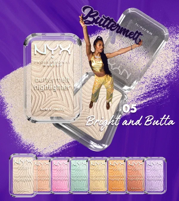 GIF IMAGE WITH ALL THE BUTTERMELT HIGHLITER COLORS