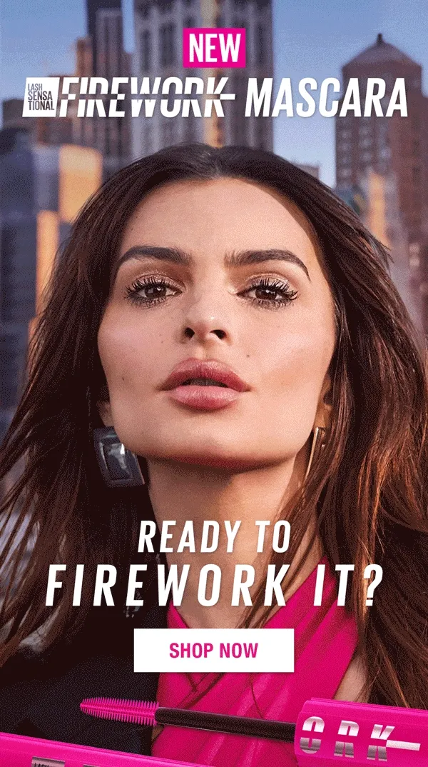 NEW! Firework Mascara by Maybelline New York. Ready to Firework It?