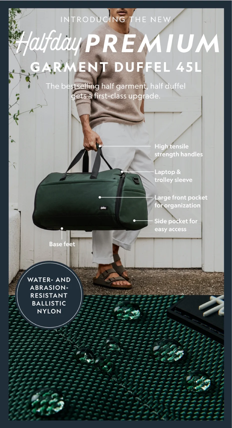 The Garment Duffel 45L