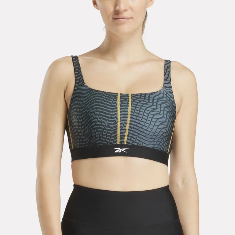 Image of Women's Hype Pack Blocked Allover Print Bralette