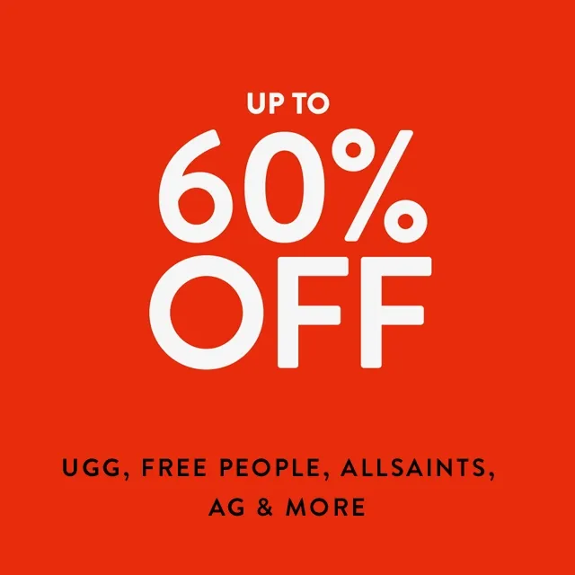 New markdowns up to 60% off.