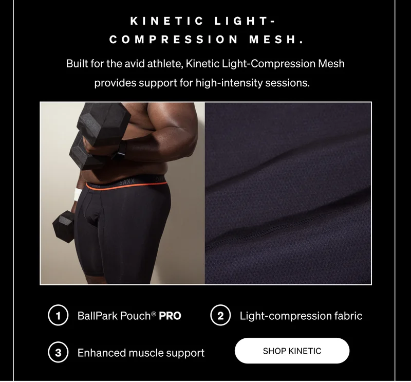 Kinetic Light-Compression Mesh.