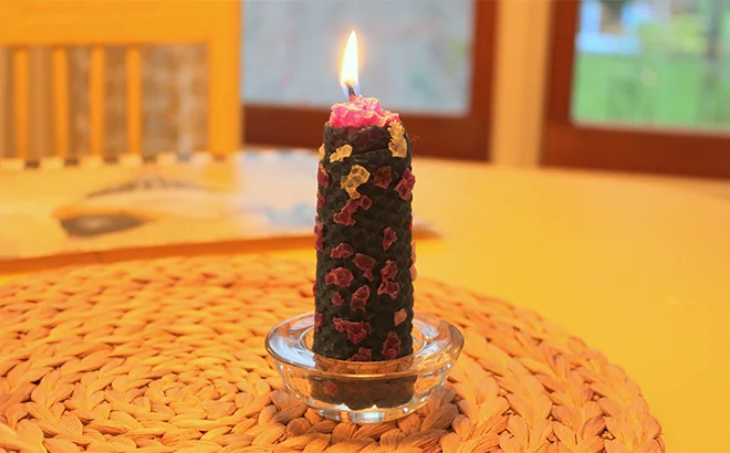 Beeswax Candle