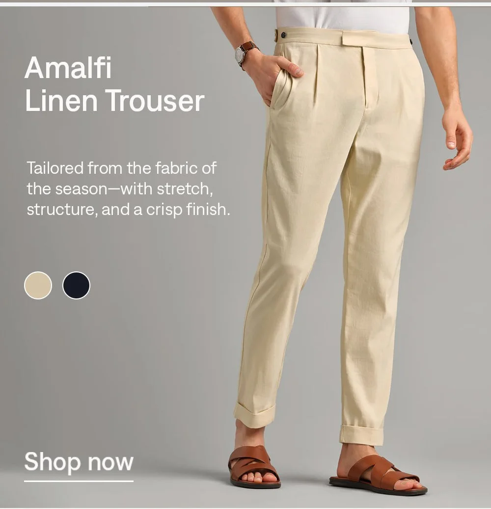 Amalfi Linen Trouser