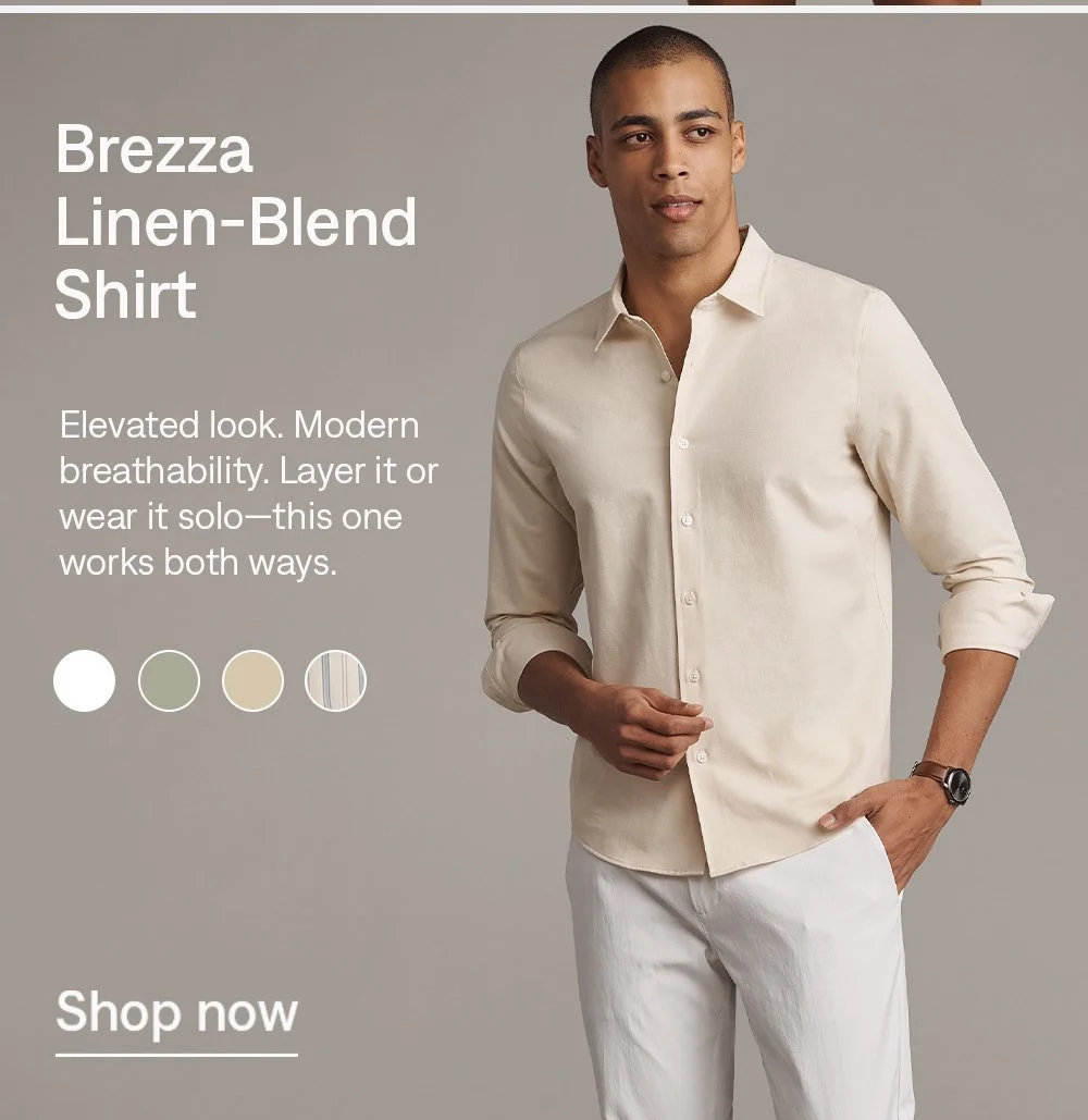 Brezza Linen-Blend Shirt