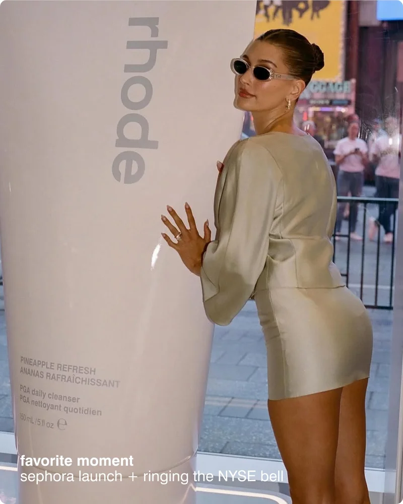 favorite moment: sephora launch + ringing the NYSE bell