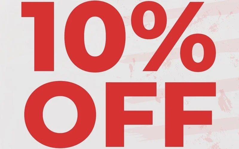 4th of July 10% Off Sitewide