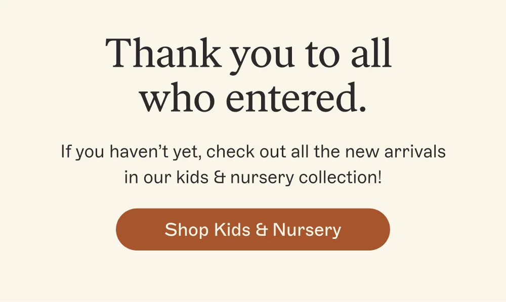 [Shop Kids’ & Nursery]