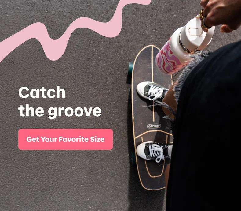 Catch the groove | Get Your Favorite Size