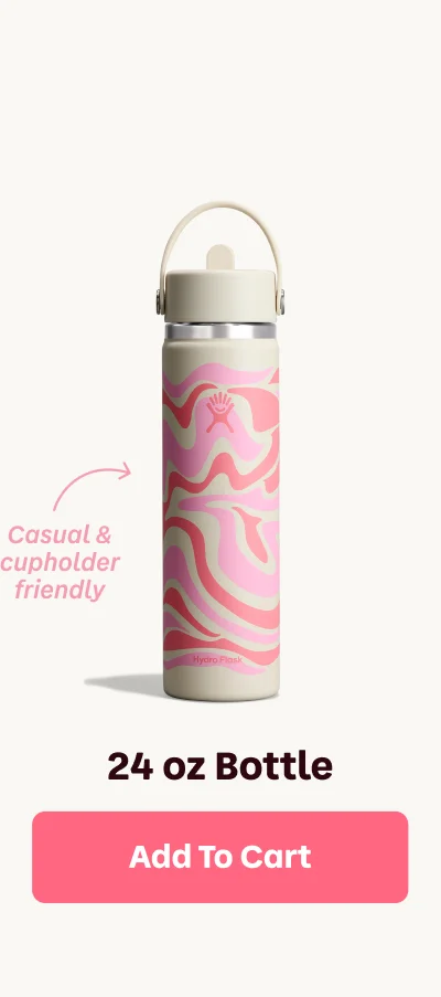 Casual & cupholder friendly. 24 oz Bottle | Add To Cart