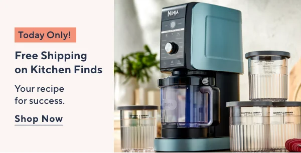 Today Only! Free Shipping on Kitchen Finds