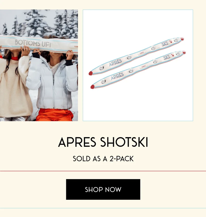 Apres shotski - sold as a 2 pack - SHOP NOW