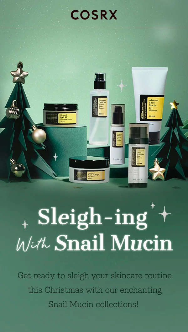 Sleigh-ing with Snail Mucin!🐌