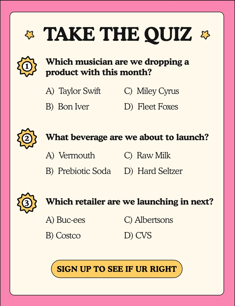 take the quiz