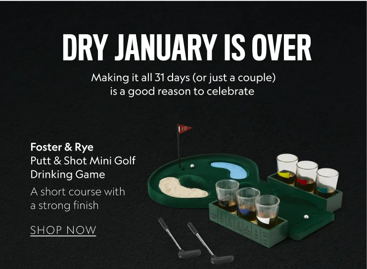 Putt & Shot Mini Golf Drinking Game