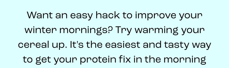 Want an easy hack to improve your winter mornings?