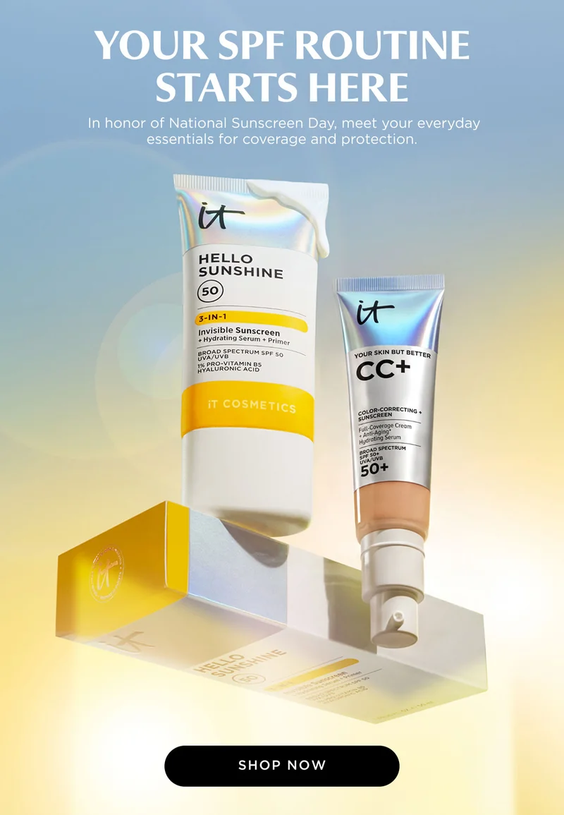 YOUR SPF ROUTINE STARTS HERE