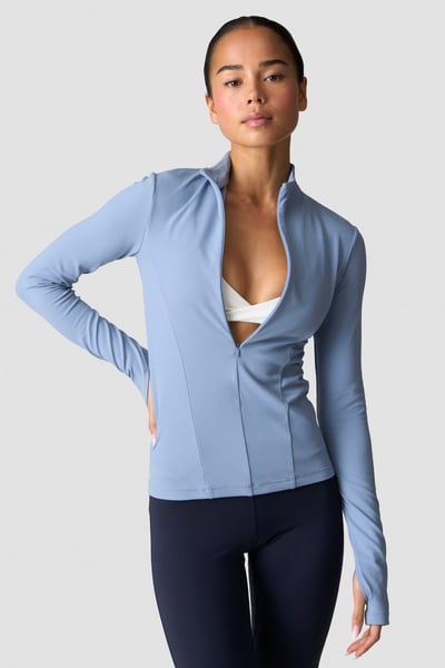 Image of Nimble 1/2 Zip Long Sleeve W Metal Blue