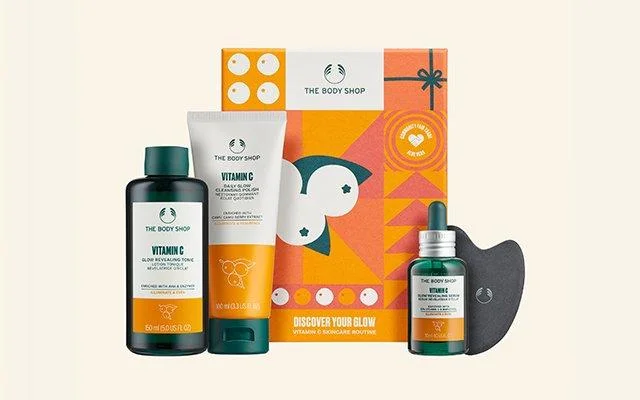 VITAMIN C GLOW SKINCARE ROUTINE
NOW $45