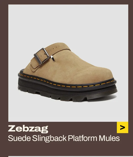Zebzag Suede Casual Slingback Platform Mules