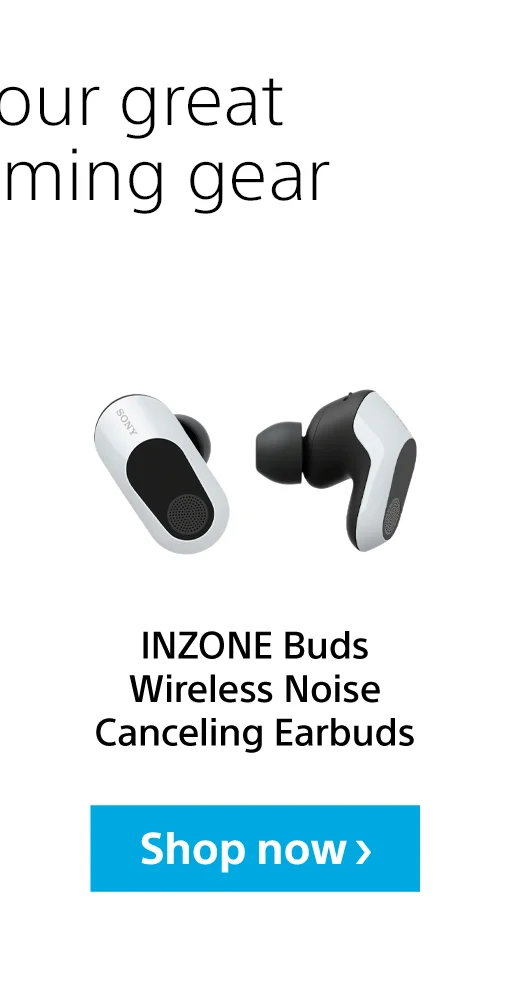 INZONE Buds Wireless Noise Cancelling Earbuds | Shop now