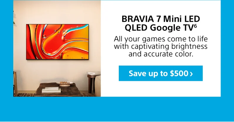BRAVIA 7 Mini LED QLED Google TV | Shop now