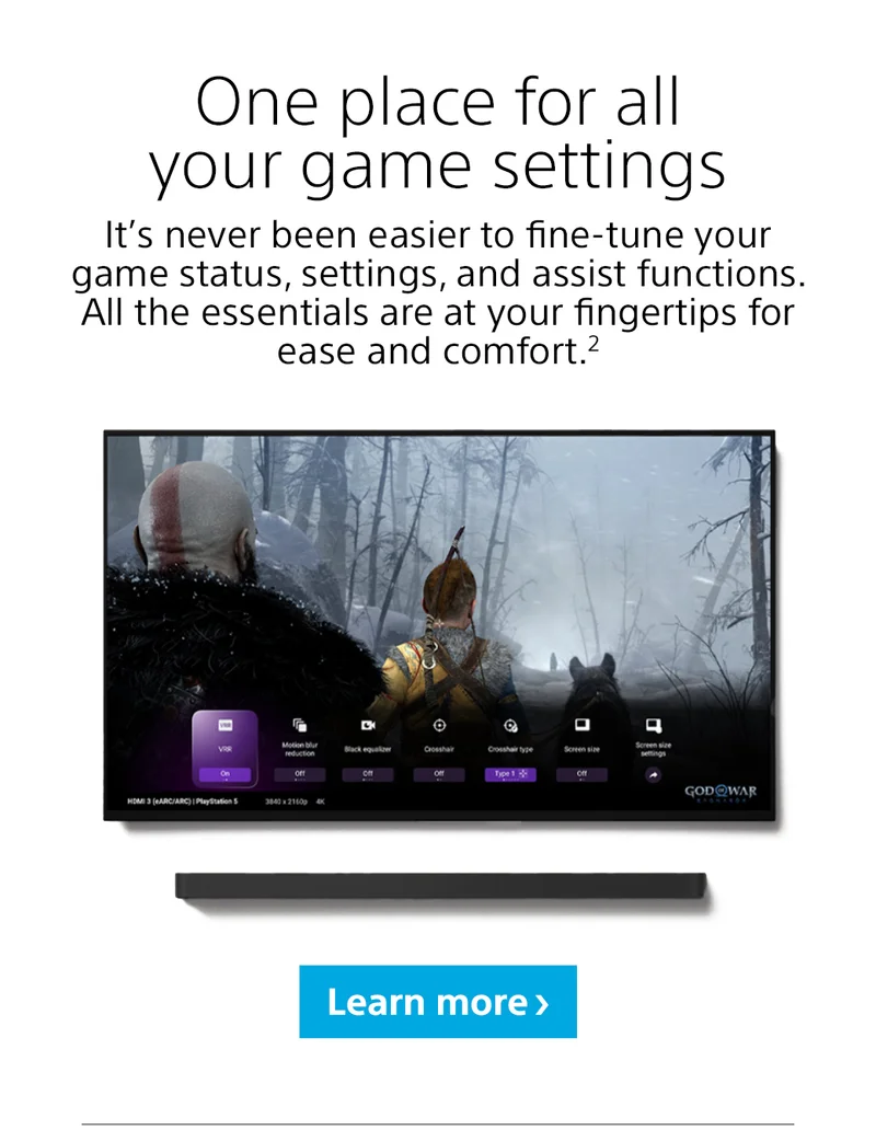 Perfect for PlayStation® 5