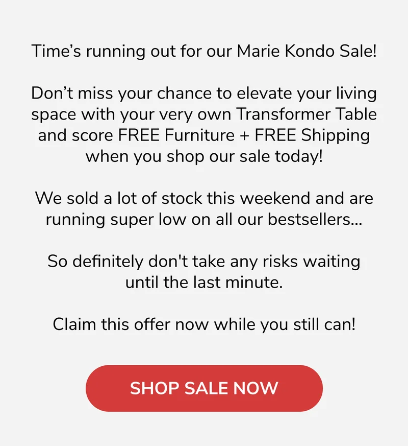 Time's Running Out!
