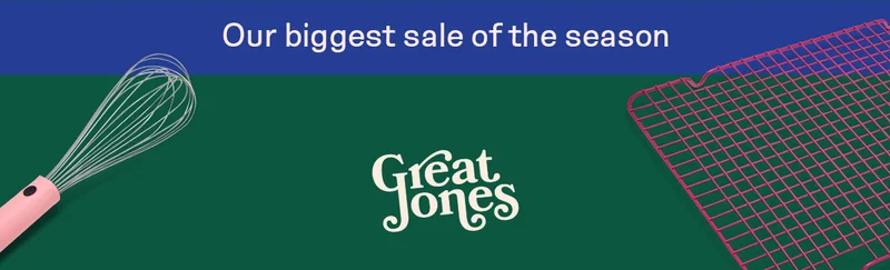 Our biggest sale of the season