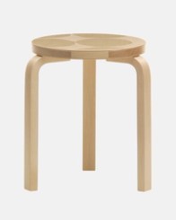 Stool 60 Kivet Artek + Marimekko