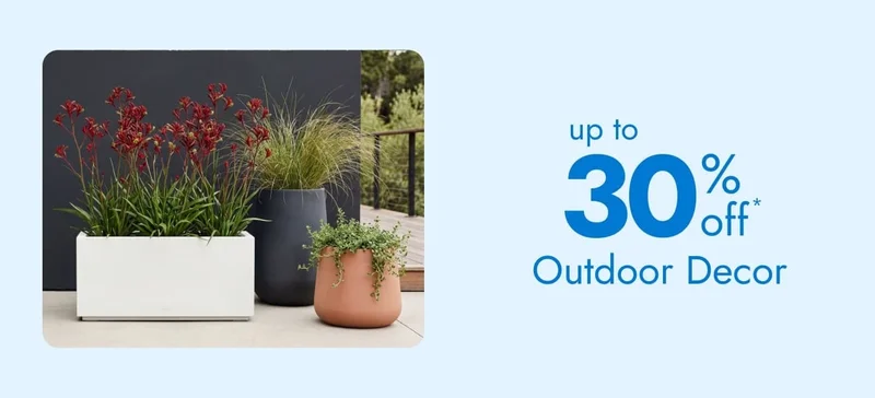 Shop Outdoor Decor - Up to 30% Off