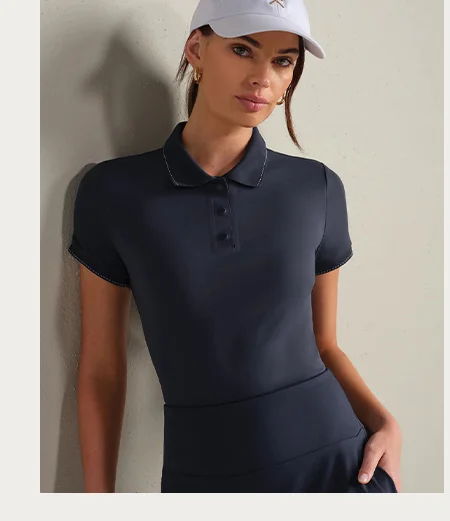 Course to Court Snap Polo