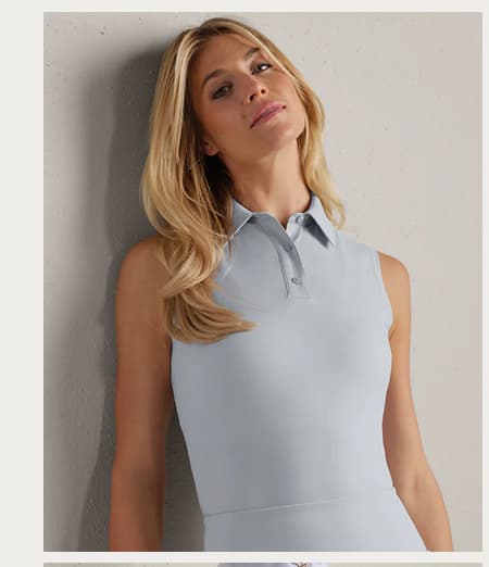 Course to Court Sleeveless Polo