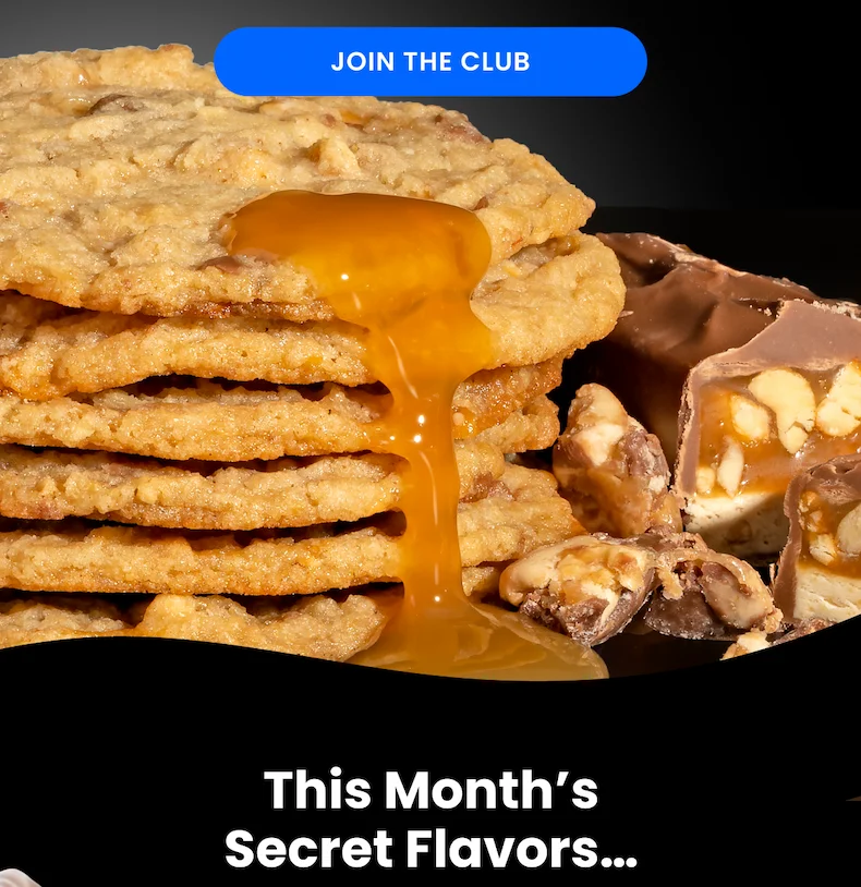 This month's secret dough club flavors...
