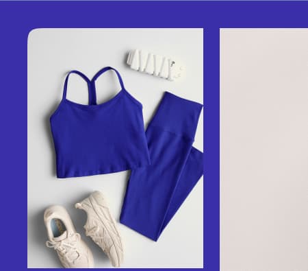 Spacedye Caught In The Midi High Waisted Legging in Sapphire Blue Heather