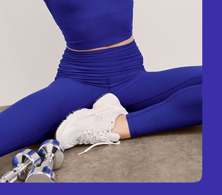 Spacedye Caught In The Midi High Waisted Legging in Sapphire Blue Heather