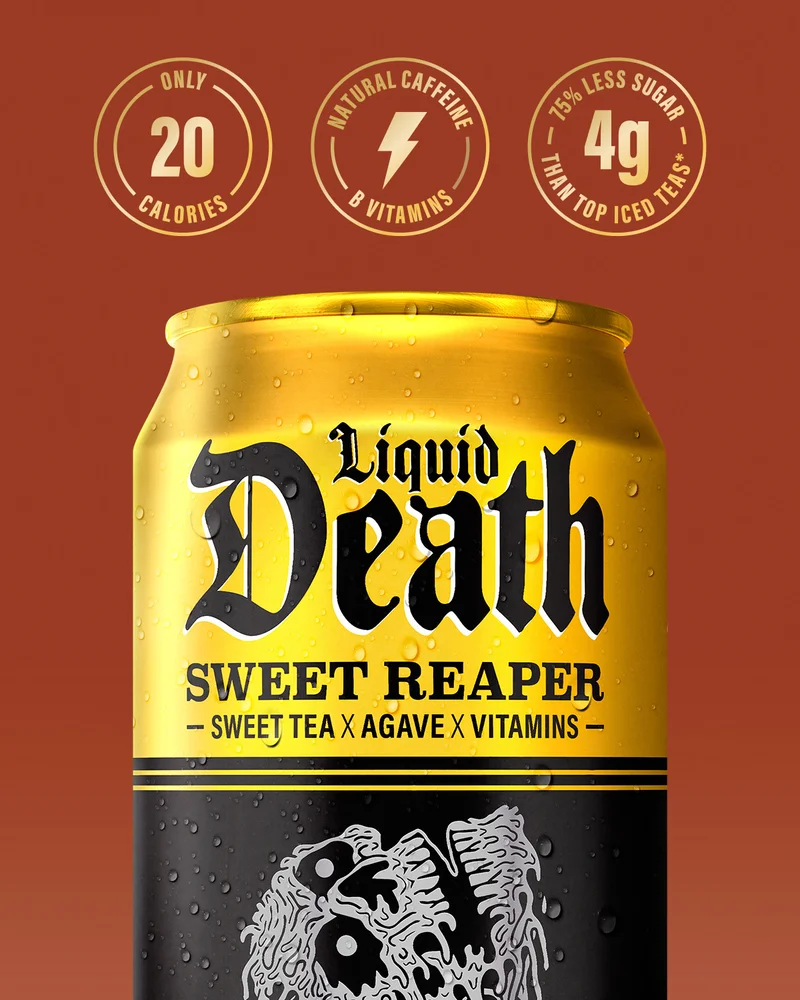 Liquid Death Sweet Reaper